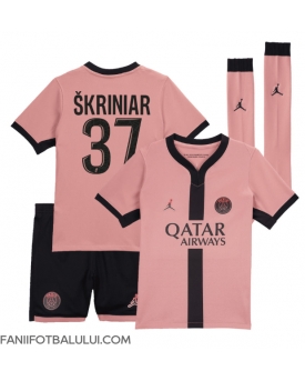 Paris Saint-Germain Milan Skriniar #37 Echipament de Fotbal Replică 2024-25 Copii Treilea (+ Șorturi)